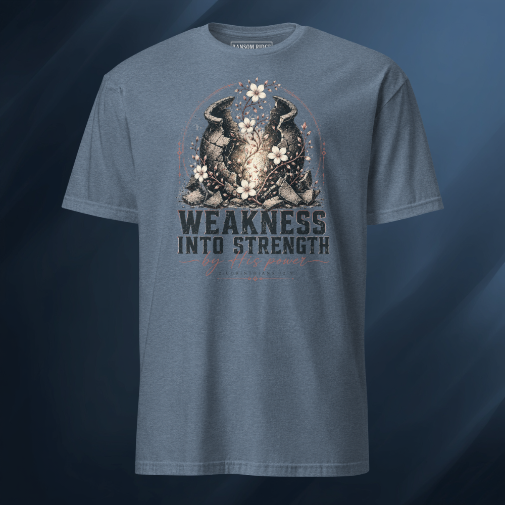 Weakness into Strength Short-Sleeve Unisex T-Shirt