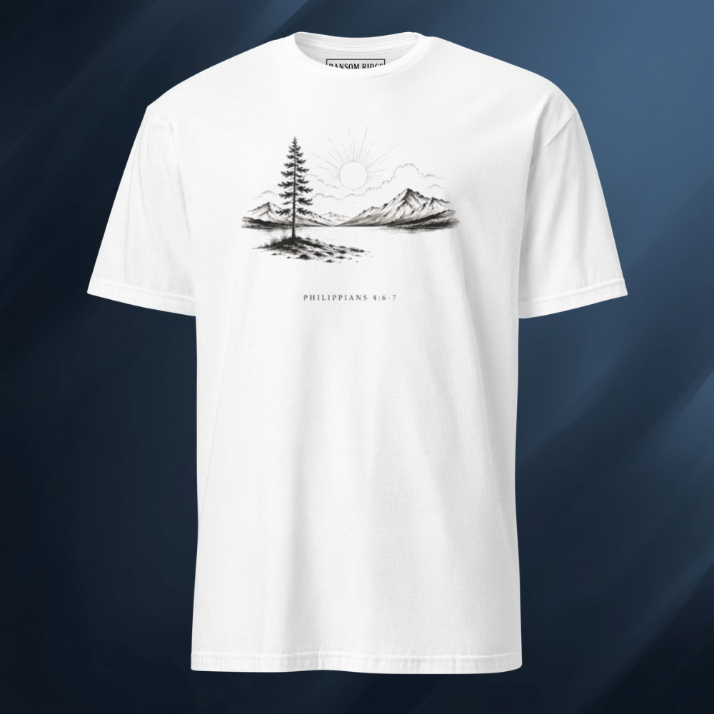 Philippians 4:6-7 Short-Sleeve Unisex T-Shirt