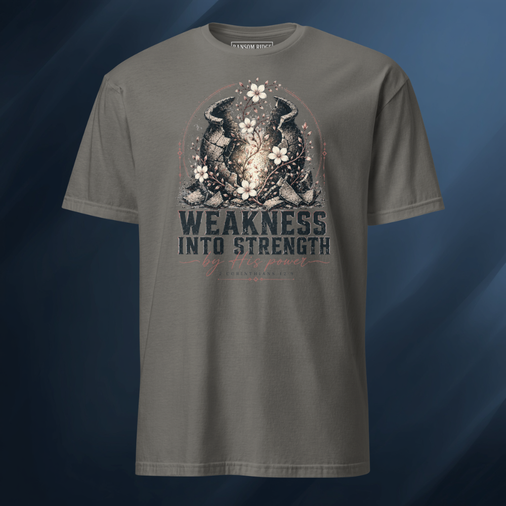 Weakness into Strength Short-Sleeve Unisex T-Shirt