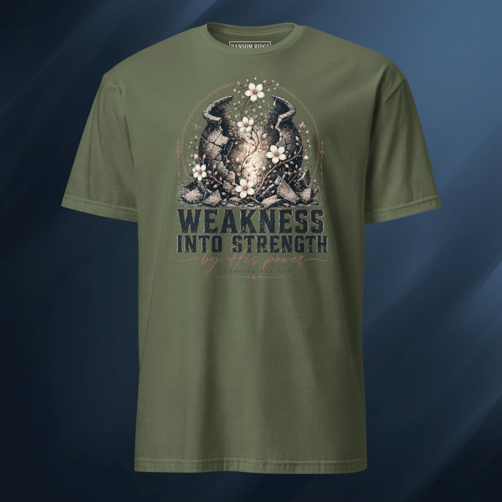 Weakness into Strength Short-Sleeve Unisex T-Shirt