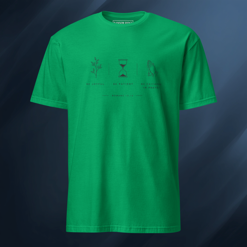 Romans 12:12 Short-Sleeve Unisex T-Shirt