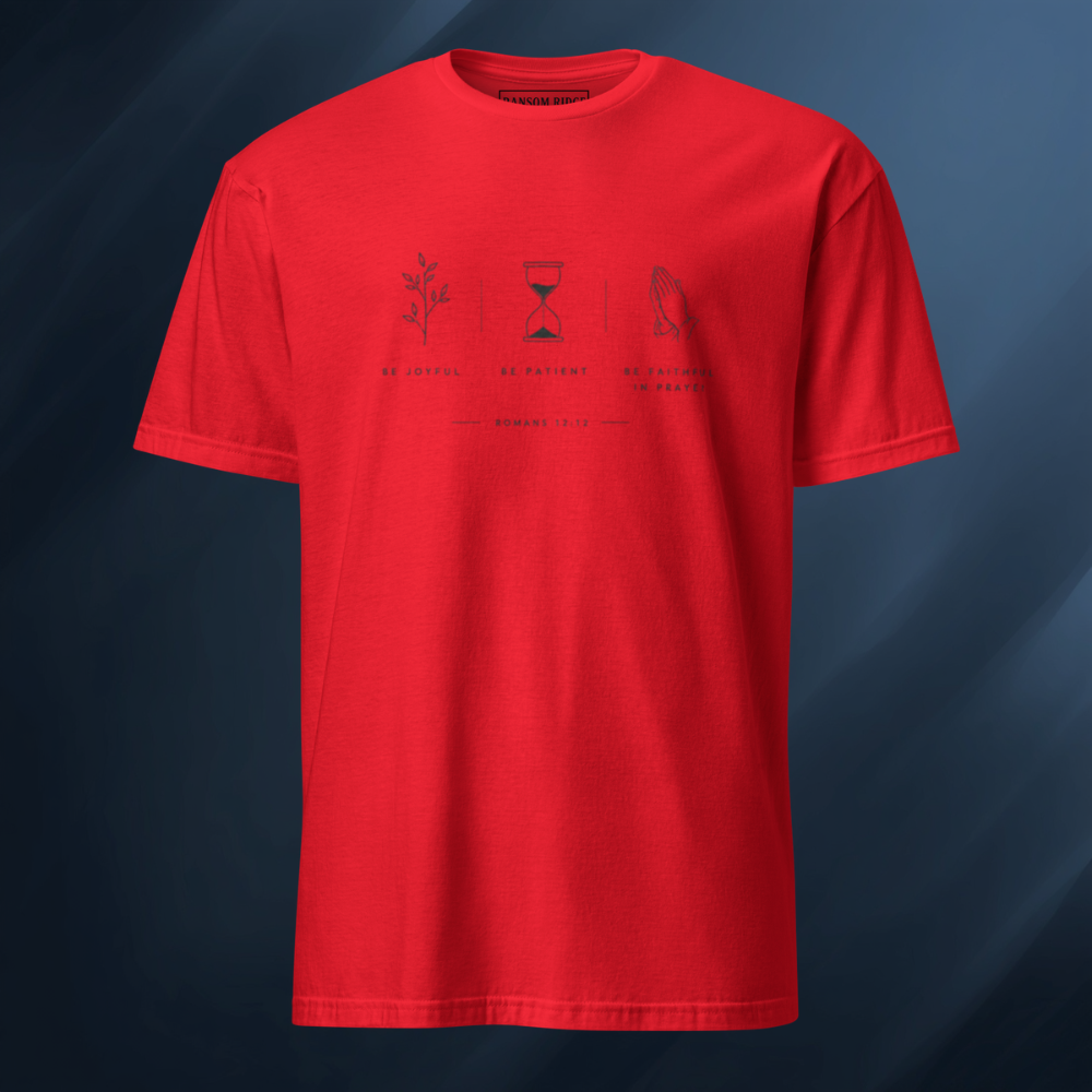 Romans 12:12 Short-Sleeve Unisex T-Shirt