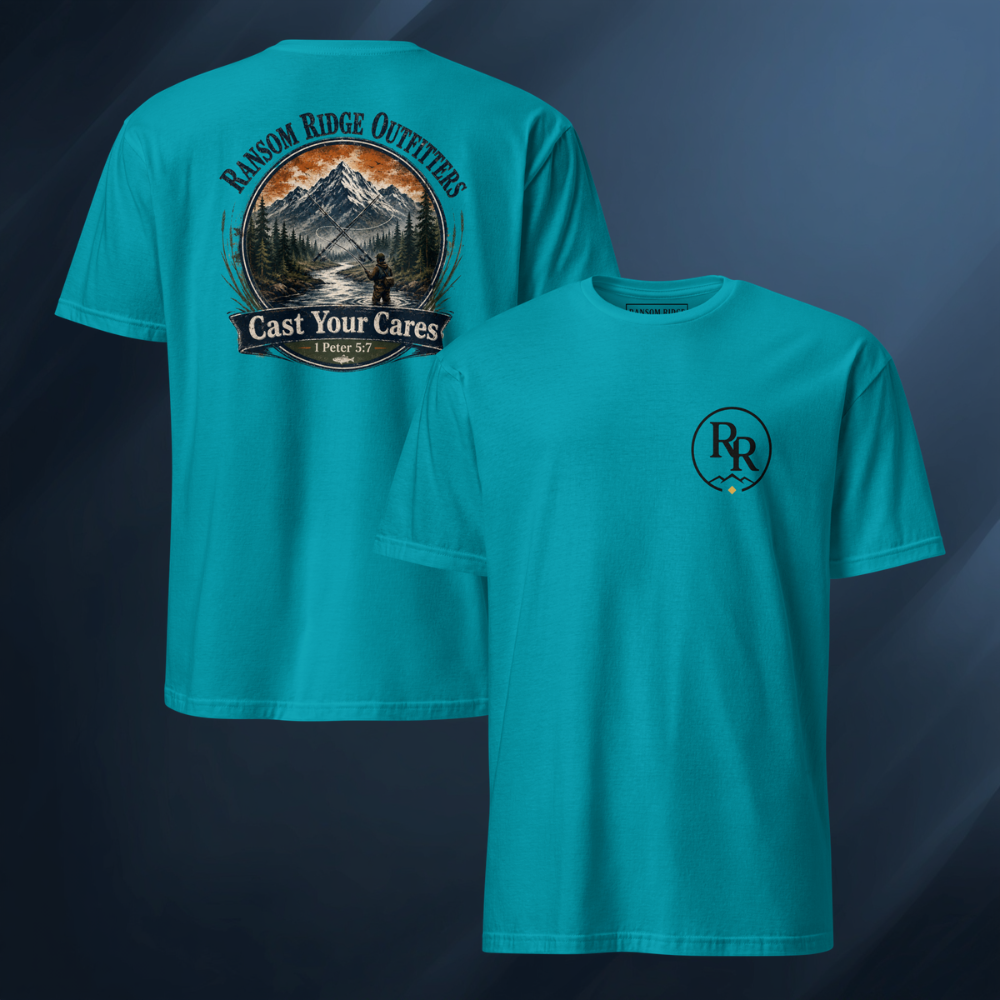 Cast Your Cares Short-Sleeve Unisex T-Shirt