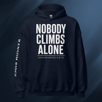 Nobody Climbs Alone Unisex Hoodie