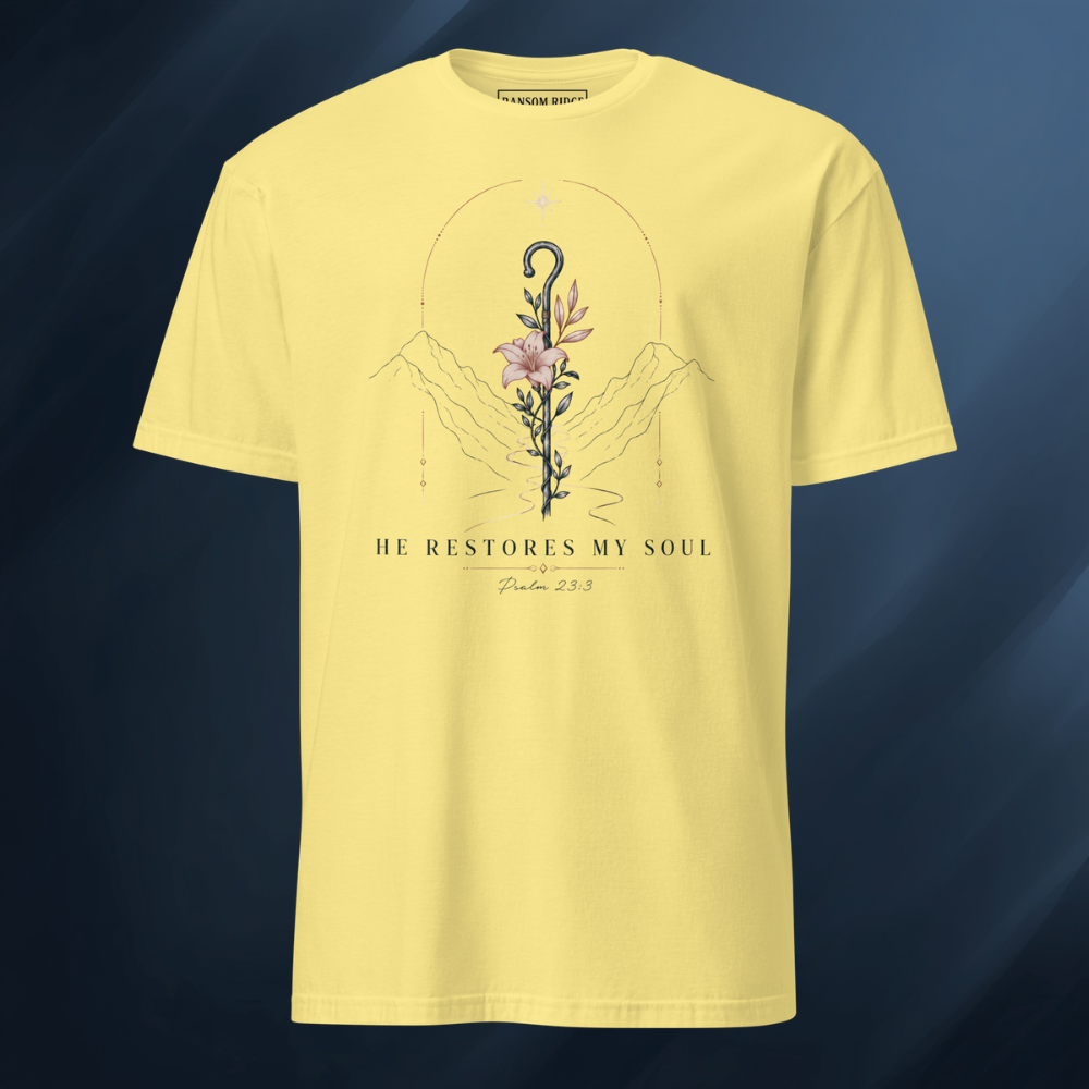 He Restores My Soul Short-Sleeve Unisex T-Shirt