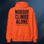 Nobody Climbs Alone 2 Unisex Hoodie