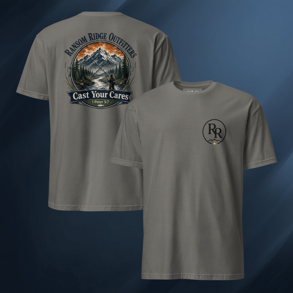 Cast Your Cares Short-Sleeve Unisex T-Shirt