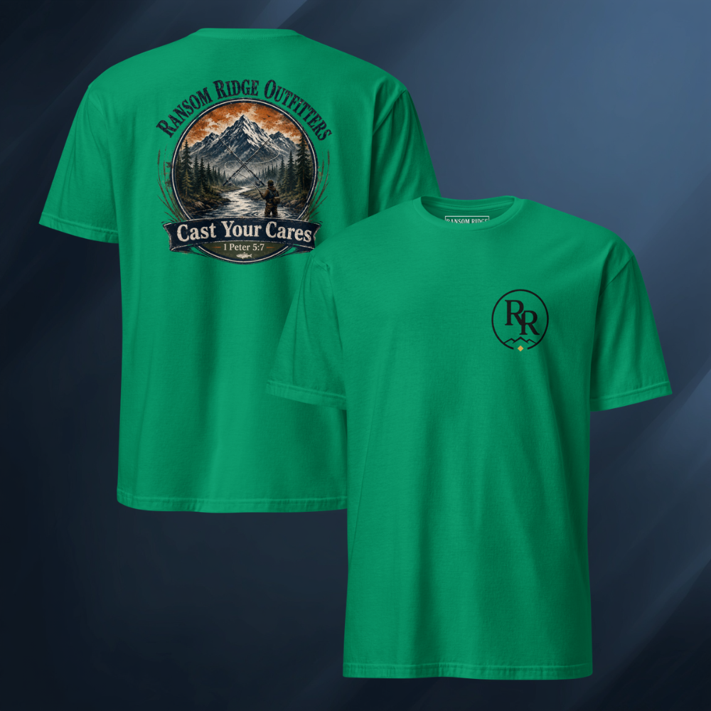 Cast Your Cares Short-Sleeve Unisex T-Shirt