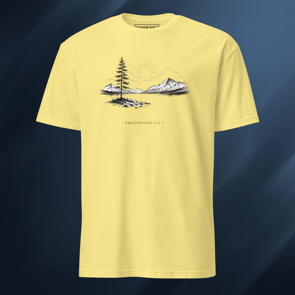Philippians 4:6-7 Short-Sleeve Unisex T-Shirt