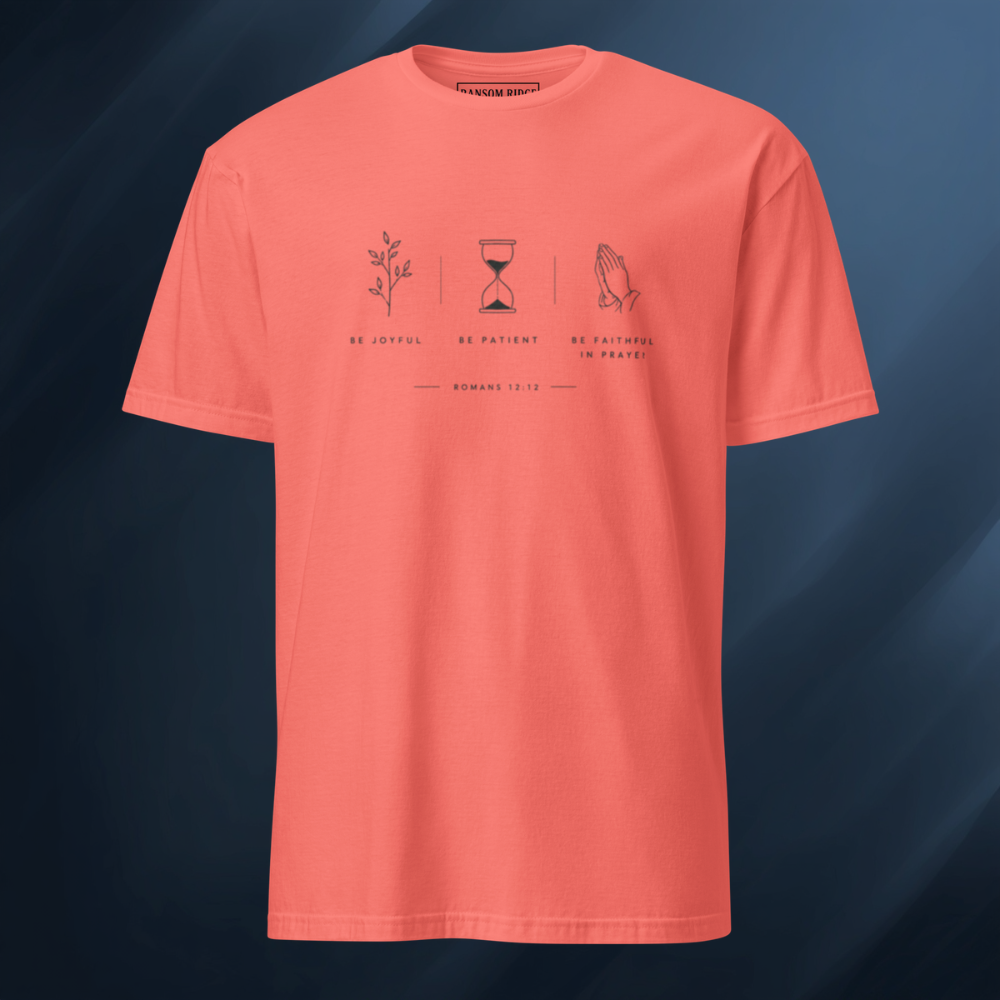 Romans 12:12 Short-Sleeve Unisex T-Shirt