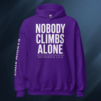 Nobody Climbs Alone Unisex Hoodie