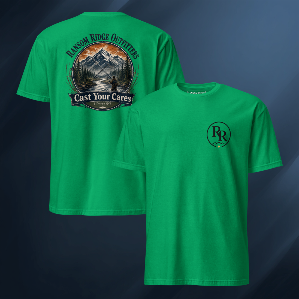 Cast Your Cares Short-Sleeve Unisex T-Shirt
