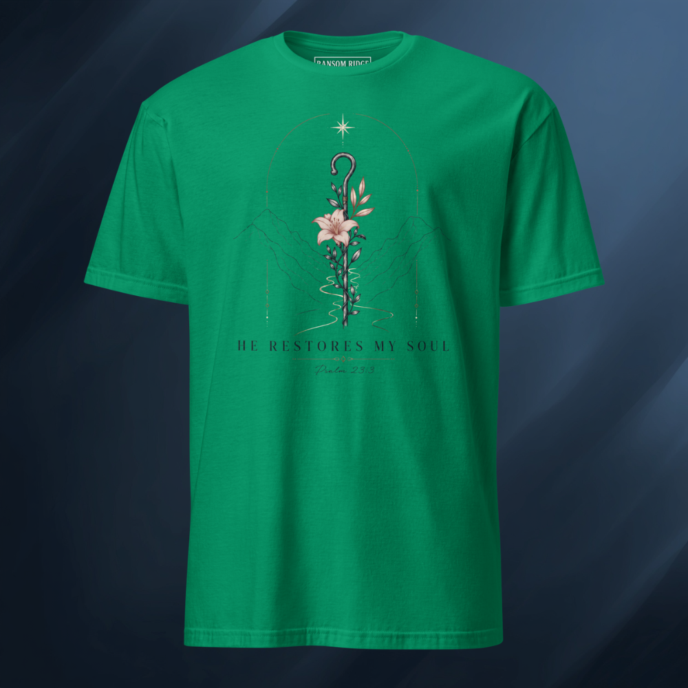 He Restores My Soul Short-Sleeve Unisex T-Shirt
