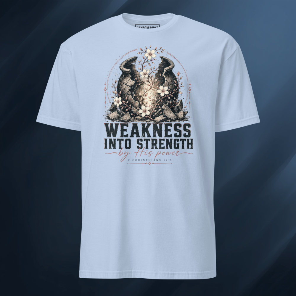 Weakness into Strength Short-Sleeve Unisex T-Shirt