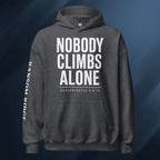 Nobody Climbs Alone Unisex Hoodie