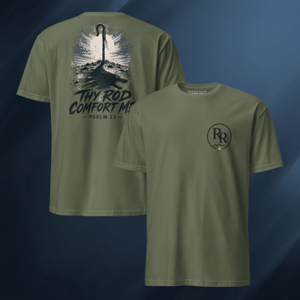 Thy Rod Comfort Me Short-Sleeve Unisex T-Shirt