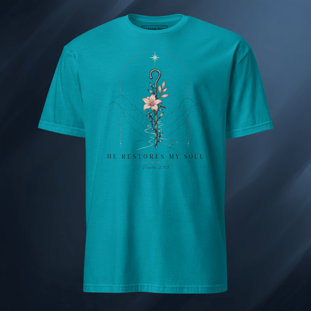 He Restores My Soul Short-Sleeve Unisex T-Shirt