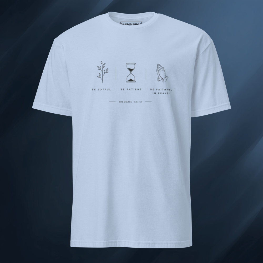 Romans 12:12 Short-Sleeve Unisex T-Shirt