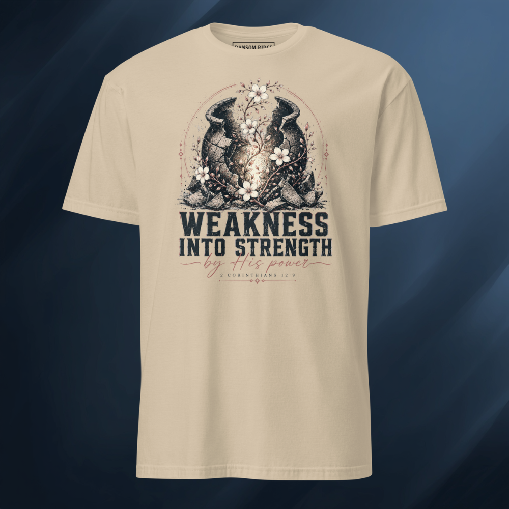 Weakness into Strength Short-Sleeve Unisex T-Shirt