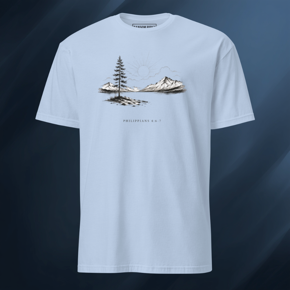 Philippians 4:6-7 Short-Sleeve Unisex T-Shirt