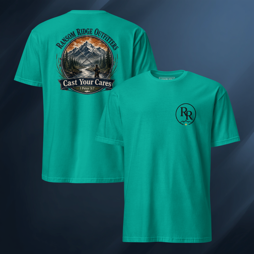 Cast Your Cares Short-Sleeve Unisex T-Shirt