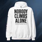 Nobody Climbs Alone 2 Unisex Hoodie