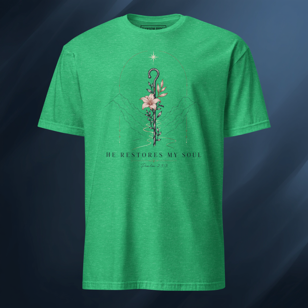 He Restores My Soul Short-Sleeve Unisex T-Shirt