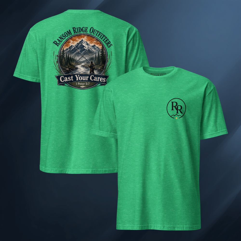 Cast Your Cares Short-Sleeve Unisex T-Shirt