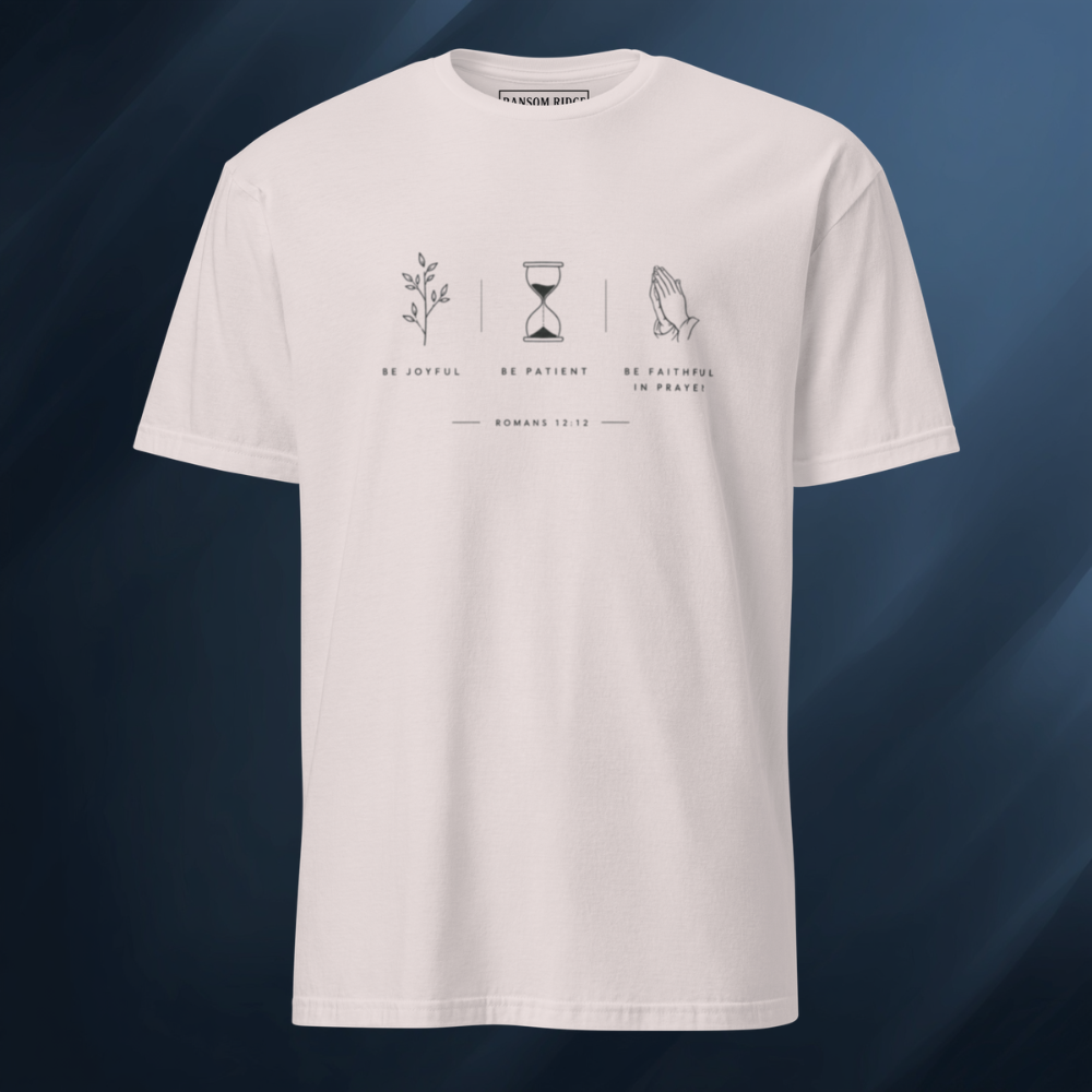 Romans 12:12 Short-Sleeve Unisex T-Shirt